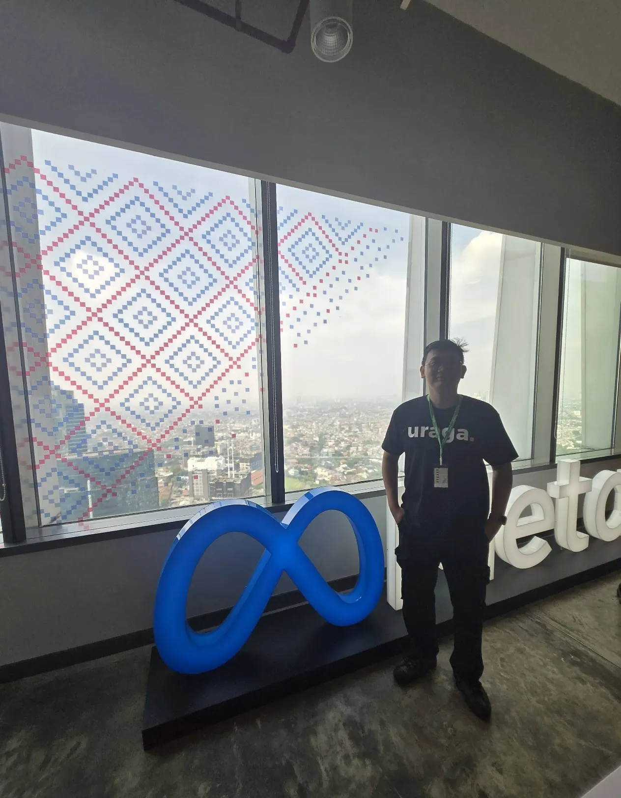 Dirga Isman di Meta HQ Capital Place Jakarta